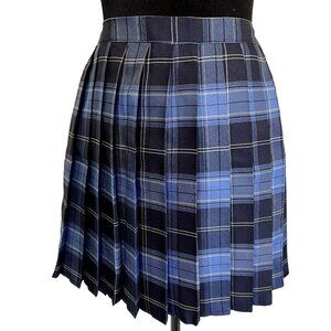 Urban CoCo Womens Uniforms Plaid Pleated Mini Skirt School Girl Party Work Sexy